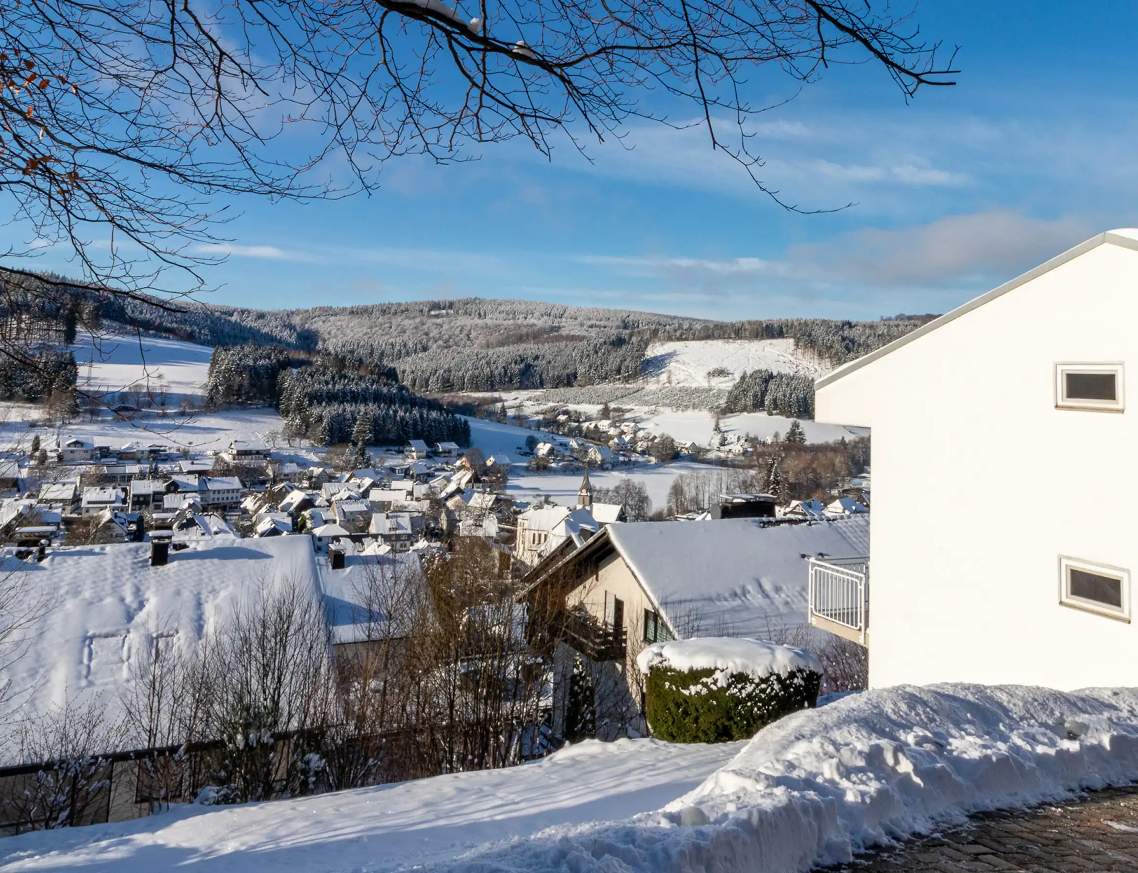 Weißes niedersfeld